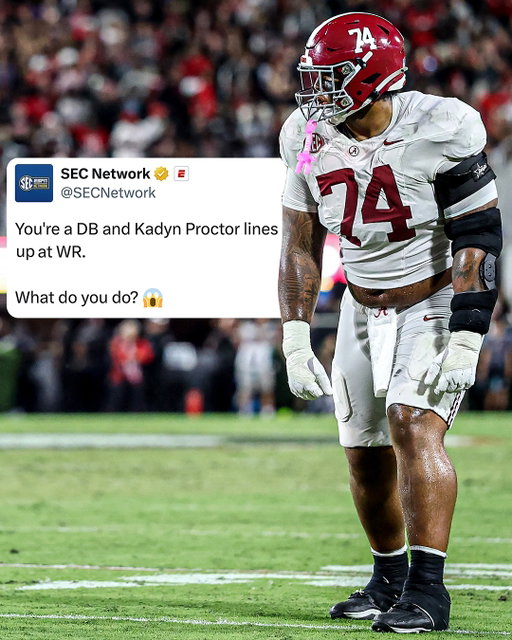 Bama went deep into the playbook on this one 😮‍💨