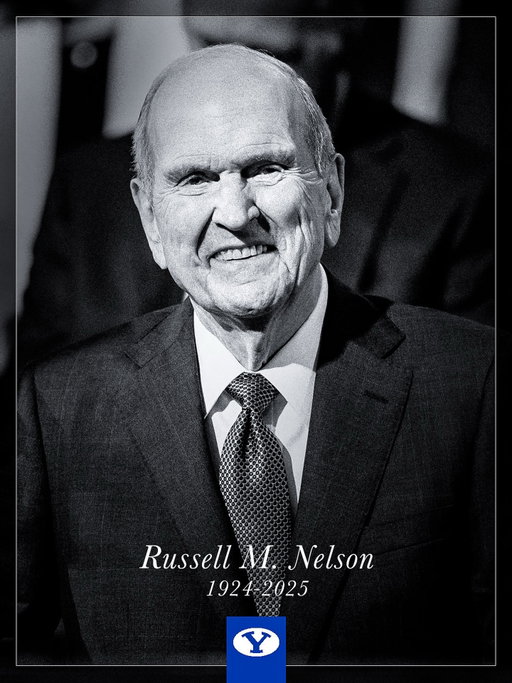 President Nelson’s impact will endure for generations. Thank you for your incredible leadership and service. Until we meet again 💙