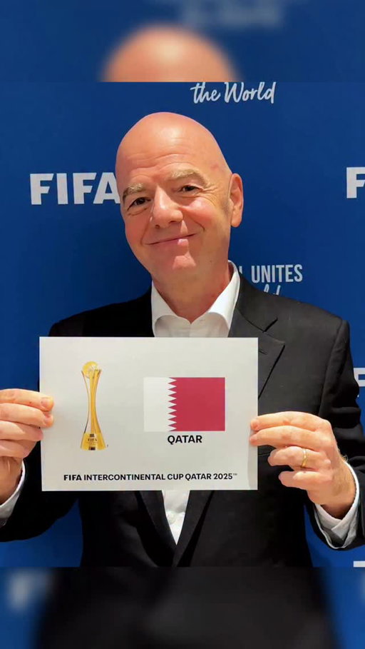 I am delighted to share that 🇶🇦 Qatar will host the final three games of the FIFA Intercontinental Cup 2025 – FIFA Derby of the Americas and FIFA Challenger Cup, followed by the showpiece game against 🇫🇷 @psg to crown the champions. 👏

This beautiful country has been an excellent host of major FIFA tournaments in the past, and will once again unite the world when it hosts teams from four continents. ⚽❤️ 

#FootballUnitesTheWorld