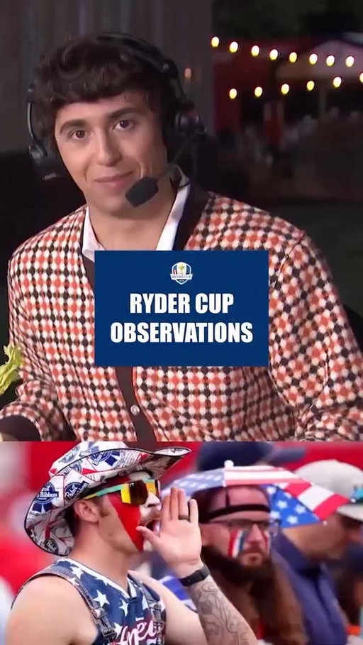 Ryder Cup Observations with Marcello Hernandez! 

Check out @TMobile Breakfast at Bethpage on the Ryder Cup’s YouTube!