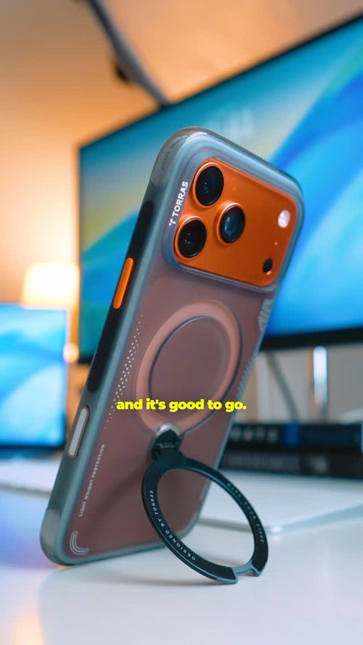 I’m usually one of those people who gets looked at like a zoo animal for not having a case on my phone. Cases always felt bulky and something that just covers up the design instead of adding anything useful.

That was until Torras sent me their OStand Q3 Air. It’s slim, has airbag-style corners for drops, and the built-in stand turned into something I use every single day.

First time a case has felt like it actually adds something instead of just covering the phone.

#TORRAS #OStandQ3AIR #phonecase @torras_global
