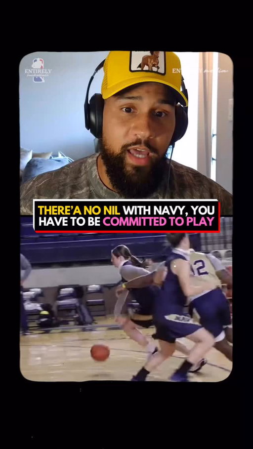 Playing at Navy is a commitment. No NIL money and you’re training harder than anything athlete out there. 

#nba #navy #navybasketball #ncaa #ncaabasketball #womensbasketball #basketball #entirelynba #hoopers #podcast #viral #goat #collegebasketball 

👥: @sambrunelle33 x @aaron_miller20 x @kmurph_22 x @darioooon