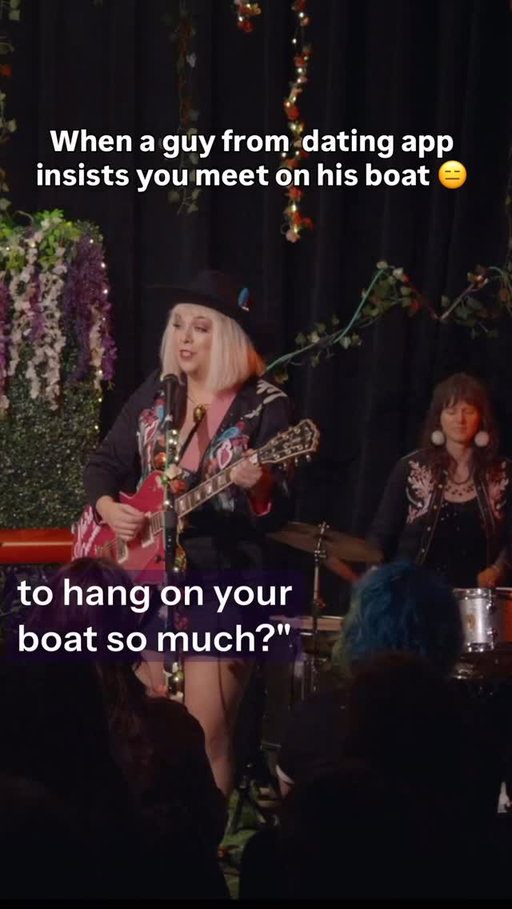 Why I stopped using dating apps 🛥️ 
MURDER, SHE BOAT feat. @parlourpanther now streaming and as part of my live comedy special - all with @comedyhereoften
Bink in Lio