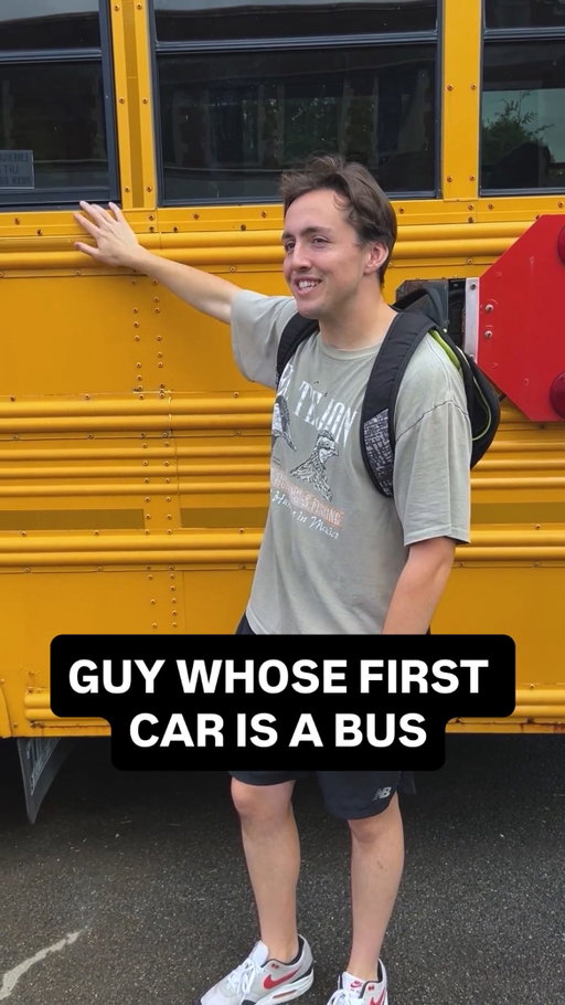 was really hoping for six wheels #americanhighshorts #firstcar #newcar #highschool