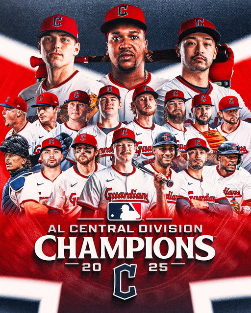 For the second year in a row, the American League Central runs through Cleveland.

#GuardsBall