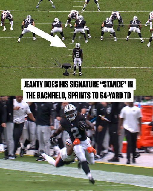 Making a stand.

CHIvsLV on CBS/Paramount+
watch.nfl.com