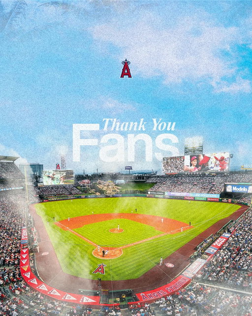 THANK YOU / ありがとうございました / GRACIAS 
 
Through every exciting play, memorable milestone, and stadium cheer, your unwavering dedication to your Halos has been felt all season long. ❤️

See you in 2026!