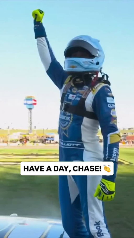 No better feeling! 🏁 #NASCARPlayoffs