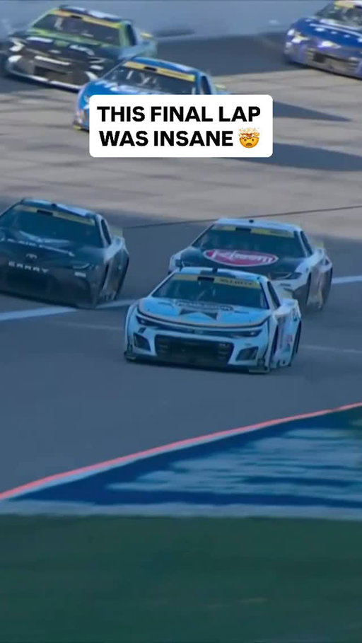 Chase Elliott came out of NOWHERE! #NASCARPlayoffs
