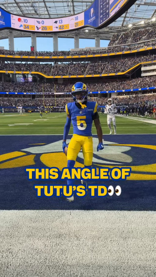 POV You’re admin on that Tutu touchdown.