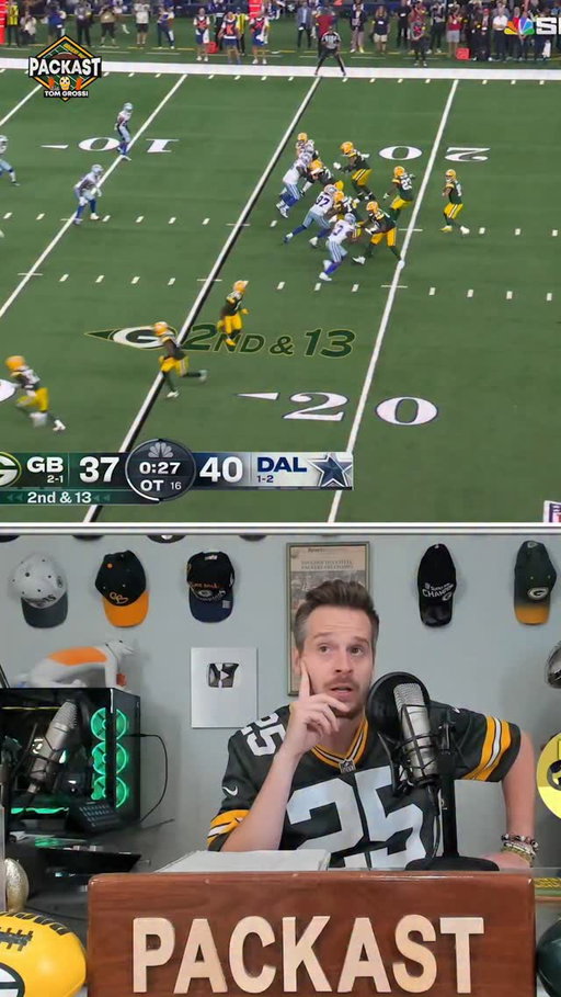 The INSANE Ending to Packers vs Cowboys #nfl