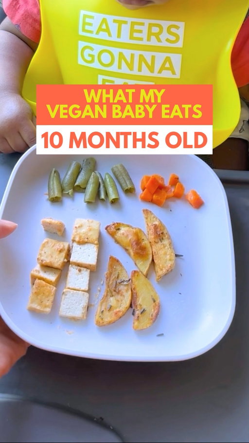 What My Vegan Baby Eats in a Day: 10 months old 🌱 Here are some menu ideas for your littles based on what I fed my kiddo when he was an infant 💚

✨Breakfast: Banana oat pancakes with peanut butter and hemp seeds
✨ Lunch: Vegan brunch - he and his big brother shared a plate of sliced avocados and cornbread waffle slices
✨ Dinner: Apricot glazed tofu, rosemary roasted potatoes, green beans and carrots
✨ Vitamin: Multi-vitamin with plant-based D3, iron, and B12. // Omega 3 DHA from algae oil
✨ Breastfeeding: 6x a day

Additional resources to help your family (all linked in my bio):

🌱 The Vegan Baby Cookbook & Guide: 100+ recipes and essential info for ages 0–3 (comment COOKBOOK)

🌱 The Ultimate Vegan Lunchbox: 40 school-friendly lunch & snack recipes for toddlers & up (comment EBOOK)

🌱 FREE Vegan Parenting Starter Guide: coming soon! (comment GUIDE)

🌱 Shop our faves: Vitamins, kitchen tools, lunchbox gear, and more (comment SHOP)

I post vegan tips & recipes for babies, toddlers, and big kids daily. Follow along if you’re here for it! 🥰

#vegan #veganbaby #veganfamily #plantbased #vegantoddler #veganmom #whatveganseat