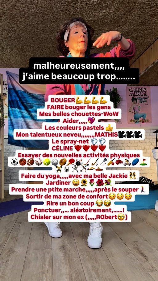 Heureusement….ma@tante vous donne ses trucs pour un MENTAL tonique + WoW!!🤩