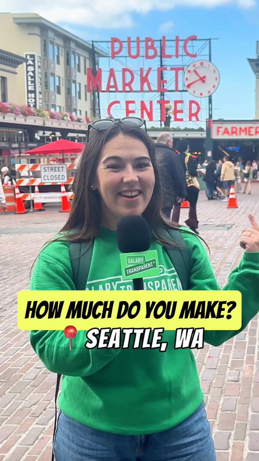 NEW COMPILATION! How much do workers make in📍Seattle, WA? We asked a server, parks and recreation, carpenter, child clinical psychologist and software engineers!

#salarytransparentstreet #salarytransparency #paytransparency #howmuchdoyoumake #seattlejobs #seattlepay