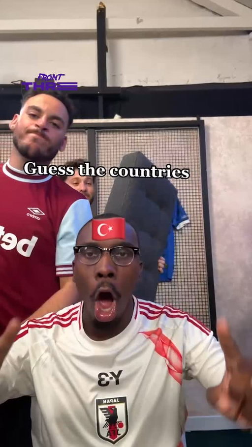 GUESS THE FLAG OR SUFFER 🤬 #shorts #football #soccer #challenge