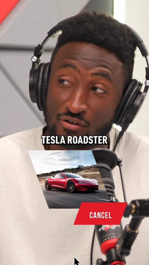 Marques finally cancelled his Roadster!
