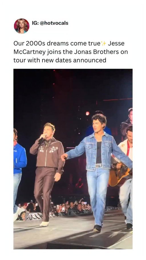 My childhood… 🥹 #greetingsfromyourhometown 

@jonasbrothers @jessemccartney 

#concert #music #tour #jonasbrothers