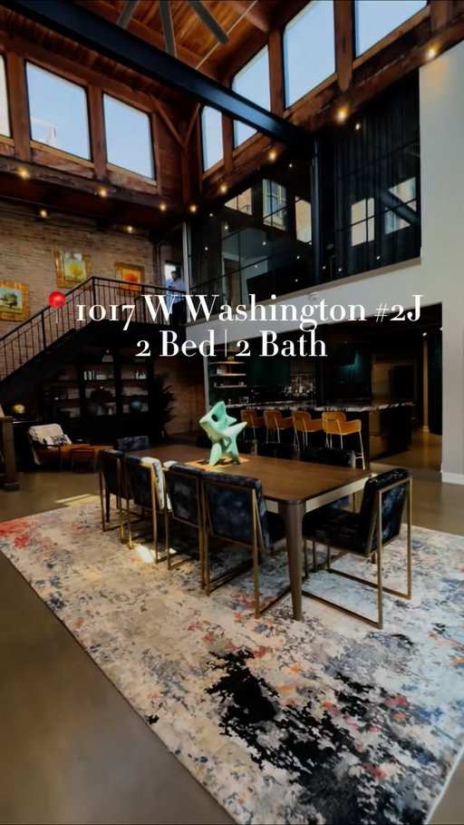 Sky-high living in the heart of West Loop! This jaw-dropping 2 bed, 2 bath stunner boasts 20-foot ceilings and 3,500 sq ft of open-concept luxury. Space, style, and serious wow-factor — all under one roof.

Listed by: Daniel Nierman

#WestLoopLiving #ChicagoRealEstate #LuxuryLoft #ChicagoRealtor #WestLoopVibes #LoftGoals #HighCeilings #DreamSpace #CityLiving #ForSaleChicago #RealtorLife #LiveChicago #WestLoopLoft #ChiTownHomes