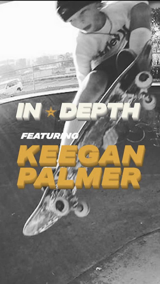 From the time he could walk, skateboarding is all @keeganpalmer has ever known. Keegan’s episode of In Depth is playing now at the link in bio 🎥

#KeeganPalmer #InDepth