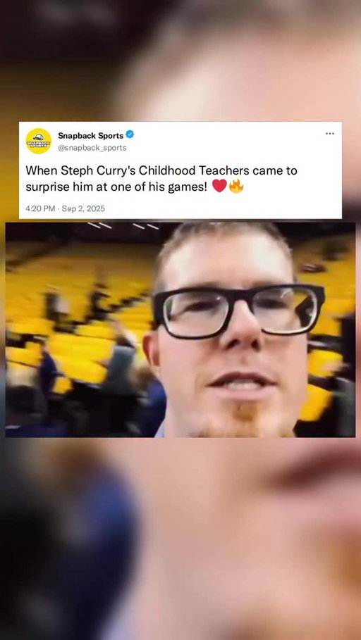 Love stories like this ❤️🔥
-

#nba #basketball #nbabasketball #warriors #stephcurry #heartwarming #fyp #explore