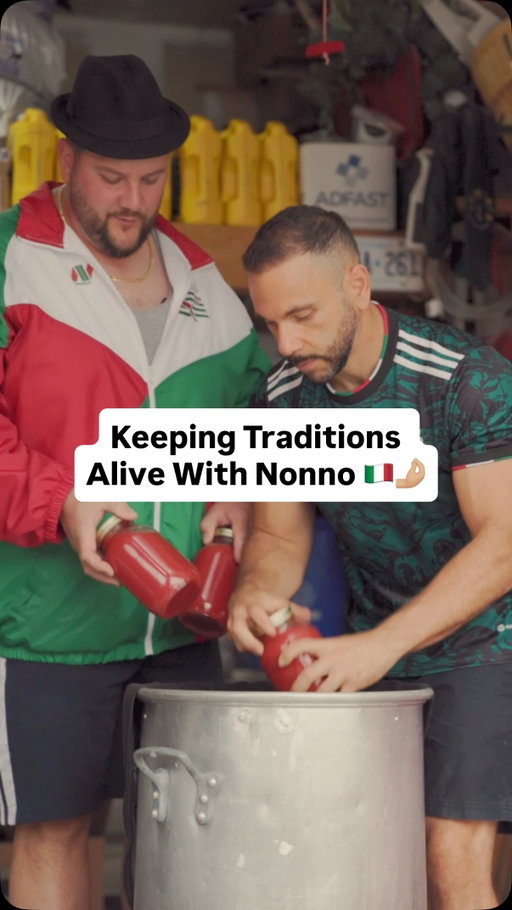 When Nonno says “you’re doing it wrong!” he really means “I love you.” 😂
.
.
.
.
#italian #family #funny #comedy #tradition #tomato #pasta