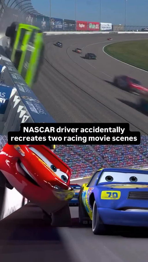 Who did it better: Zane Smith, Lightning McQueen or Herbie?

Herbie meme via @nascarcomedy