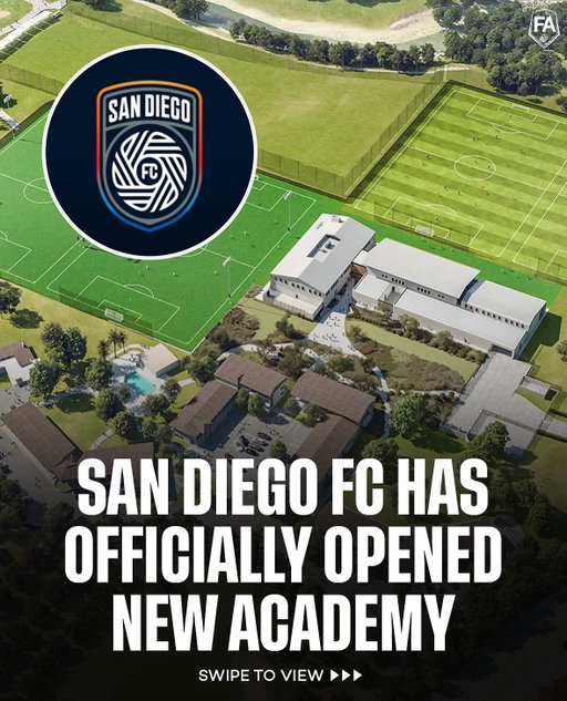 San Diego FC Academy is MLS’s first fully-funded residential school and football academy to combine middle and high school education with a residential soccer program 🤩 

The Academy can recruit players from Mexico, making it the only MLS Academy with cross-border recruiting capabilities 🇺🇸🇲🇽

The Academy launched this year with 17 student-athletes on its U-13 team for the 2025–26 season and will expand in future years to additional age groups and girls’ teams 🤝