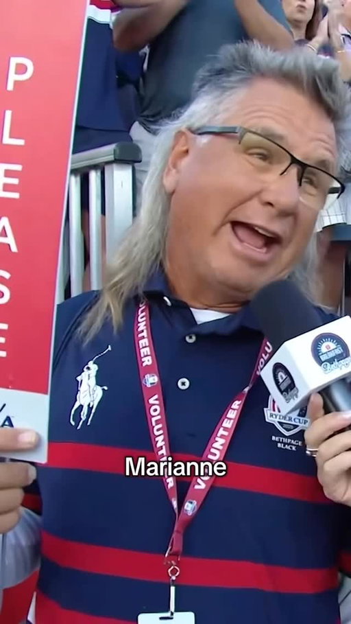 Shoutout to our volunteers for making this week at the Ryder Cup so awesome. 😅
