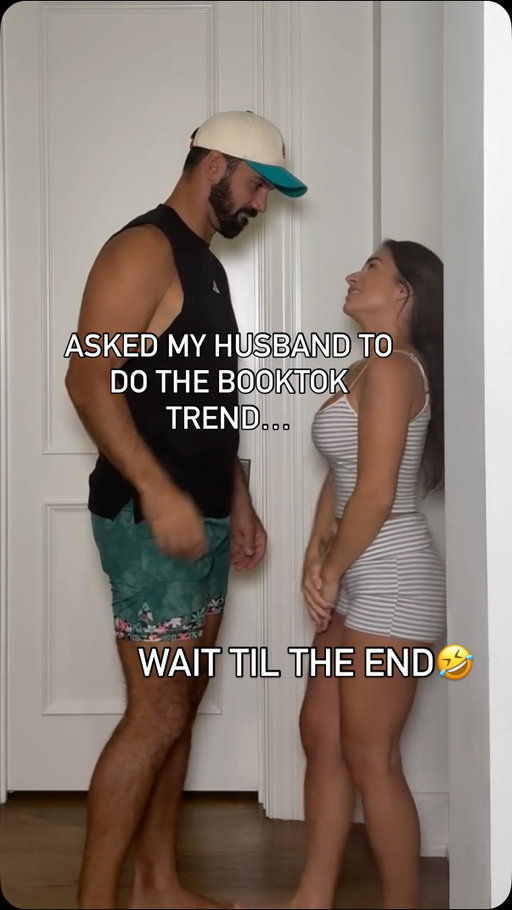 As the kids would say… “he got that rizz” 😆😆😆 #booktok #booktoktrend #married #marriage #rizz