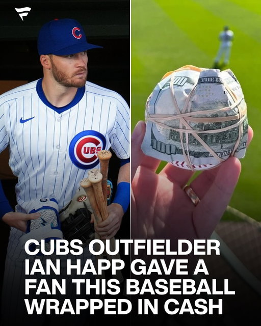 As the Cubs wrapped up their 2025 regular season, Ian Happ tossed a baseball into the left-field bleachers with $200 rubber-banded on. His message read: “To: the best fans in baseball, thanks for another great year!”

One fan shared it on Instagram, calling it the perfect way to close out the season. The Cubs are heading to the playoffs, but Happ still made sure to pause and show love to the Wrigley faithful.

(via @bleacher_bums)