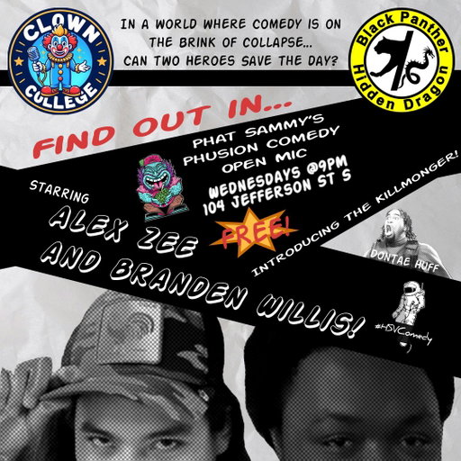 Catch the best comedy open mic in town this Wednesday at 9pm!!! #huntsville