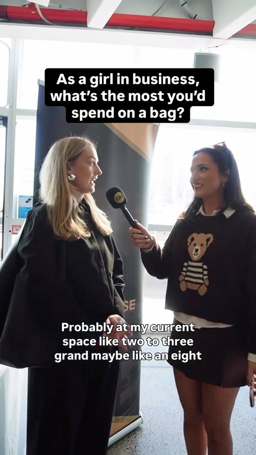 We asked @girlsinbusiness_official how much they’d spend on a bag?

 The answers might surprise you…

-
-
-
-
-
-
-
#designernz #streetinterview #goldhouse #girlsinbusiness