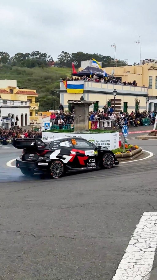 Coming in hot 🔥

#WRC