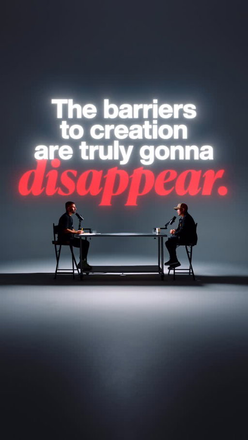 The barriers to creation are disappearing fast 🚀 

The only defensible edge left is taste, creativity, and cultural understanding.

Now live: Ep 13 of Open Residency w @rpn 🎙️( Link in bio )