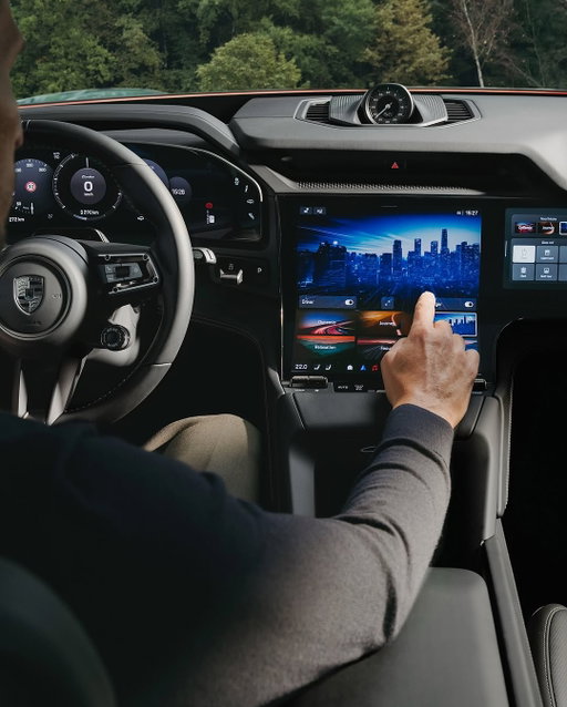 Future thinking. Timeless feeling.​

Inside the upcoming Cayenne Electric, Porsche sporting DNA is combined with digital innovation. The Flow Display anchors the most advanced interior we’ve ever built, blending driver focus with new possibilities like Mood Modes, streaming, and gaming. It’s the Cayenne, evolved into an experiential space.

Stay updated on the upcoming Cayenne Electric at the link in bio.