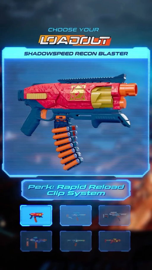 💨 RAPID RELOAD 🎯 RAHHHH
 
Check out the Nerf Loadout Shadowspeed Recon blaster 👀