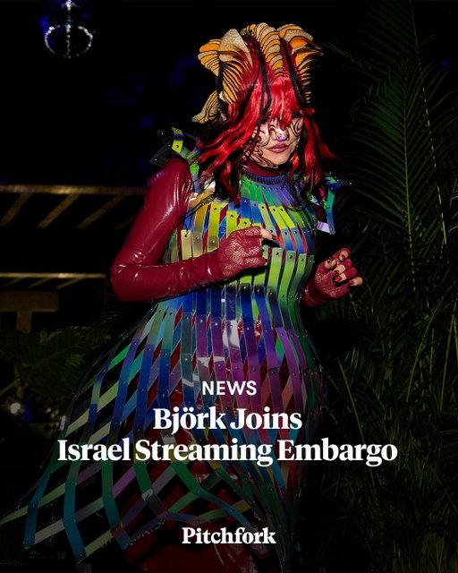 Björk has joined the more than 400 artists and labels asking distributors to block their music from streaming in Israel. Read more at the link in bio.

📷 by Santiago Felipe/Getty Images

#Bjork #NoMusicforGenocide