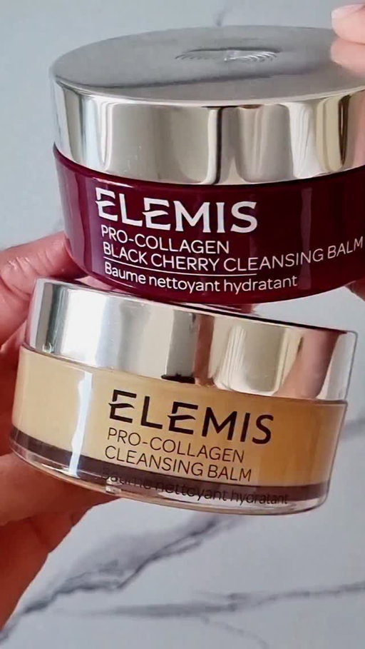 ​A decadent new indulgence has arrived for cherry aficionados! 🍒✨ The beloved @elemis Pro-Collagen Cleansing Balm is back in a limited-edition Black Cherry scent, and it's pure luxury. This rich, hydrating, and utterly indulgent balm is the perfect way to treat your skin and senses as we welcome the Fall season 🍂.
.
.
.
#elemiscleansingbalm #elemis #elemisskincare #cleansingbalm