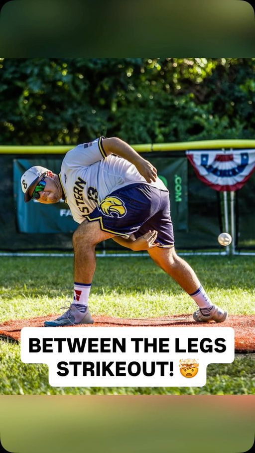 BETWEEN THE LEGS STRIKEOUT 🤯🤯🤯🤯🤯 @sportscenter 

@dallas_allen13 #mlw #wiffle #baseball #wiffleball #majorleaguewiffle