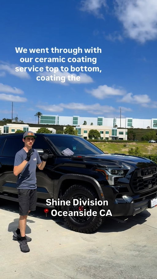 Your local source in Oceanside For Trusted Detailing, Paint Correction & Ceramic Coating Services. Let's discuss how we can help get your vehicle looking its best and what it will take to preserve it for years to come. Call or message me today! 

📍3830 Oceanic Dr. STE 402, Oceanside, CA, 92056 
📲760.500.7297

#CeramicCoating #PaintProtection #Toyota #Detailing #Oceanside #ShineDivision