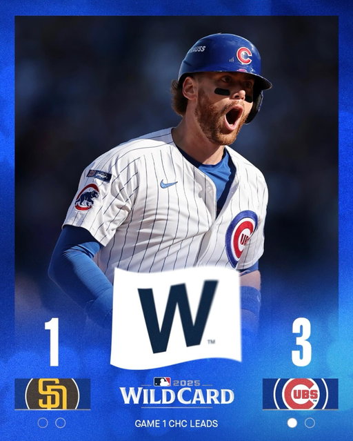 That’s game one. #FlyTheW