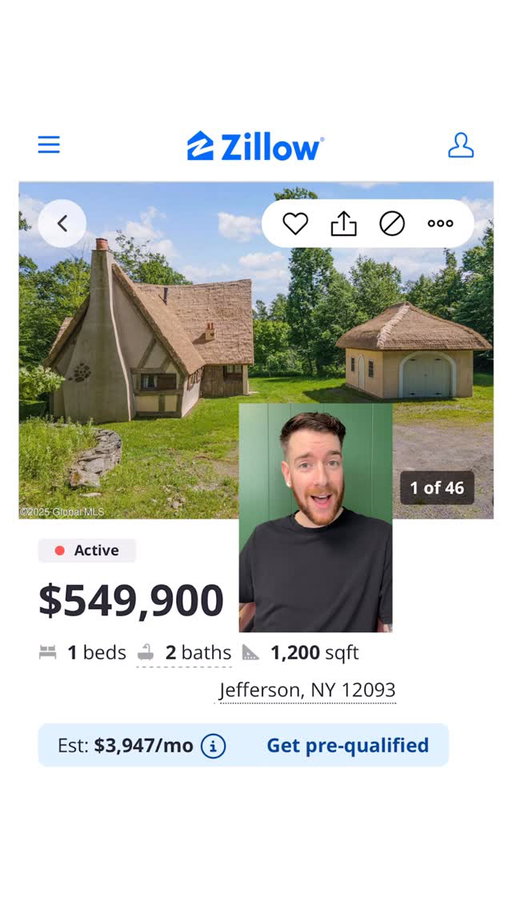 Cute cottage but please pick up a paintbrush 

#zillow #realestate #interiordesign #realtor #homedecor #comedyreels