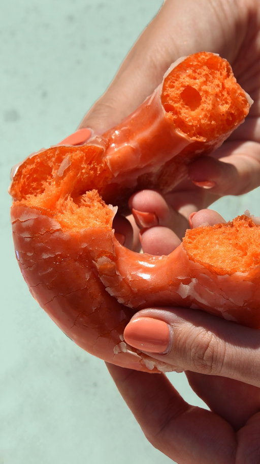 Orange you ready? 🧡🩵 On 10/3 ONLY, we’re celebrating all things 12! Our Original Glazed® Doughnuts go full orange — snag them exclusively in the $12 Spotlight Dozen. Same Original Glazed taste, just with a bold new glow 🍩🤩

Offer available 10/3 only at participating U.S. Krispy Kreme shops only and is subject to product availability. See full terms at https://www.krispykreme.com/offers/doughnut-deals