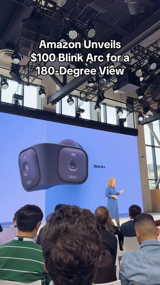 Blink’s “new invention” in home security exists on other cams, but this is the most affordable we’ve seen it. #blinkarc #homesecurity #Tech #smarthome #amazonblink