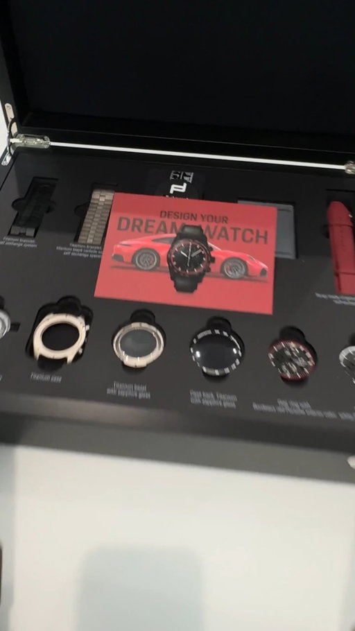 True luxury is individual. Configure your #PorscheDesignTimepiece with the same craftsmanship and precision that defines your Porsche, choosing every stitch and surface to make it uniquely yours.