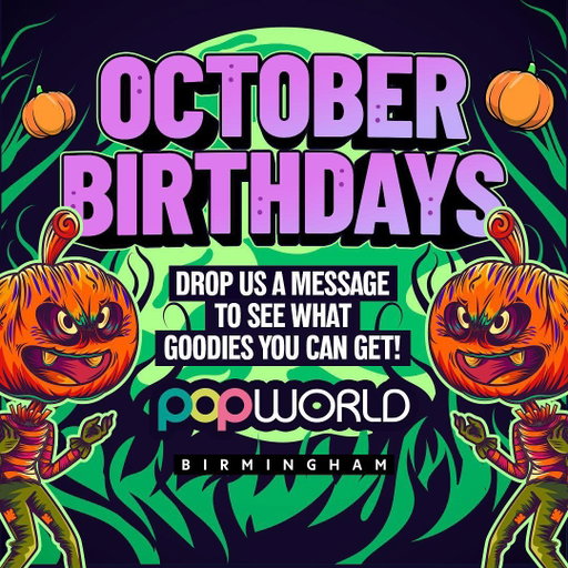 October Birthday?👻 

May Your Birthday Be Full Of Tricks And Treats! Message Us For That Halloween Birthday Treat👻