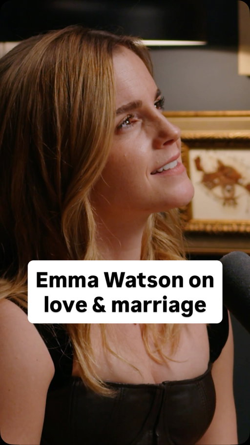 Thank you @emmawatson for this one ❤️ I’m so happy this episode has been connecting with so many of you, the response has been incredible 🙏 If you haven’t yet, you can watch or listen on all platforms today by searching ‘Jay Shetty Emma Watson’