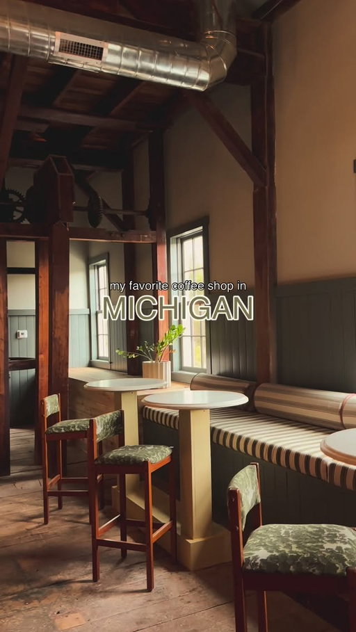 [ save this to plan your next trip to northern Michigan ] 

Have you ever seen a historic flour mill turned into a coffee shop? 

Originally built in the 1800’s, this building provided flour to the community of northern Michigan for nearly a century! 

It then sat vacant for over 30 years before a team came in and saw the potential. It has been painstakingly restored as a fresh gathering spot/coffee shop/restaurant/lounge.

Inside you’ll find the incredibly rustic and beautifully restored coffee shop on the main level, a members lounge on the second and third floors, and Supper, which features decadent American cuisine (I cannot recommend eating here enough!!) all sitting right alongside a beautiful babbling brook! 

Who needs to visit?

📍Glen Arbor, MI 

Be sure to follow @jonkreye for more Midwest travel inspo!