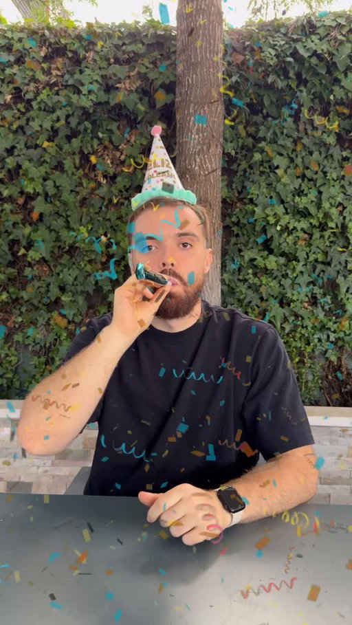 Felicitación de cumpleaños para esa persona especial.