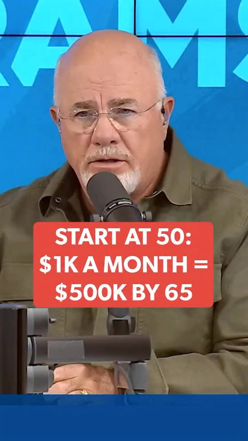 Dave talks on the show about how starting at 50 doesn’t mean it’s too late. With a simple plan and steady investing, you can still build a nest egg for retirement!
